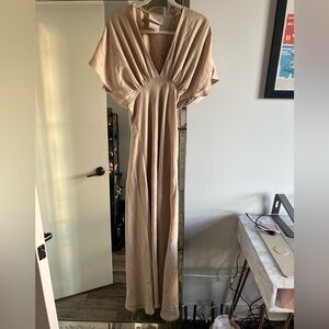 BHLDN Champagne Gown